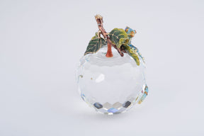 Keren Kopal Crystal Apple with a Chameleon  154.00