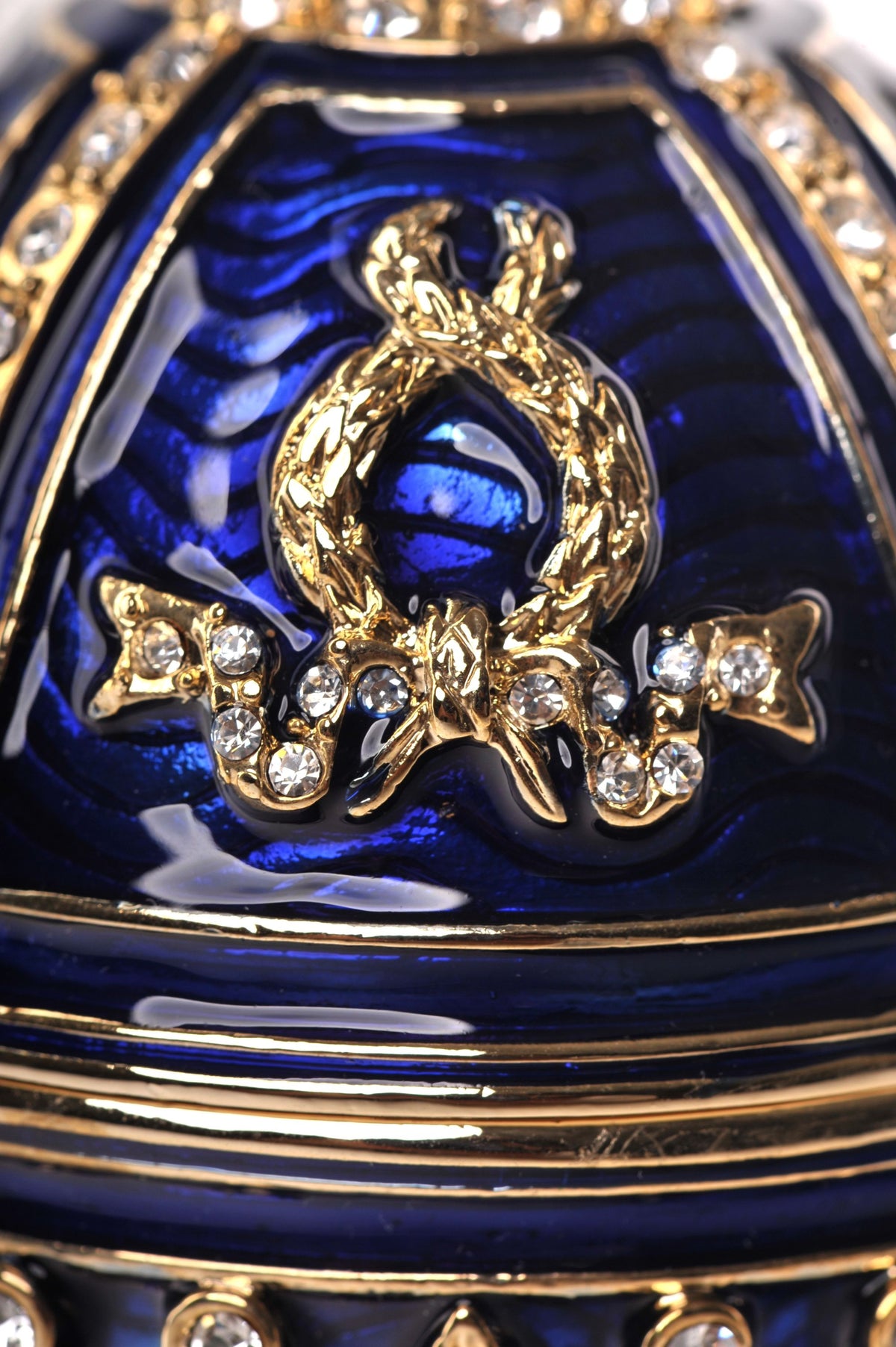 Blue Faberge Easter Egg