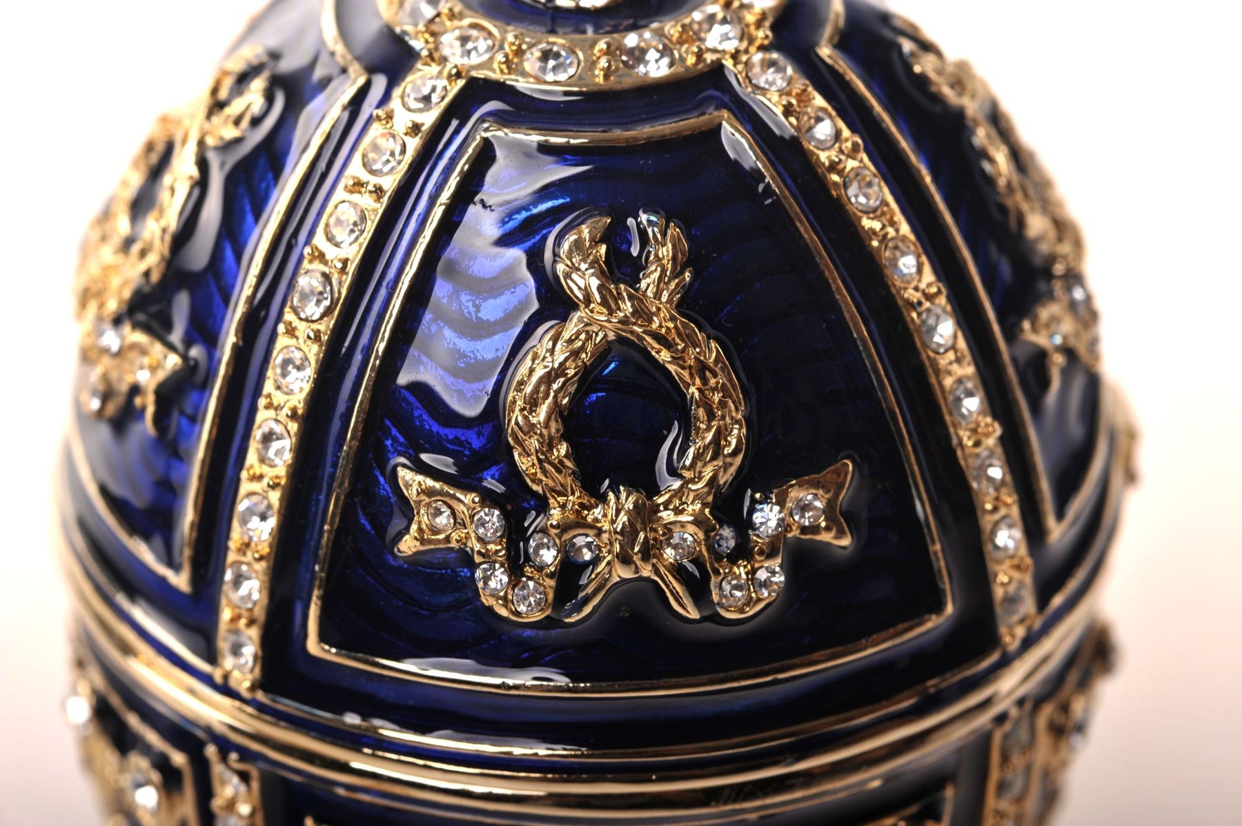 Blue Faberge Easter Egg