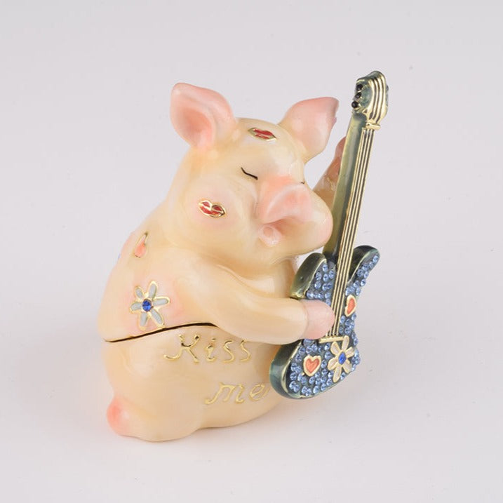 Pig Playing Guitar