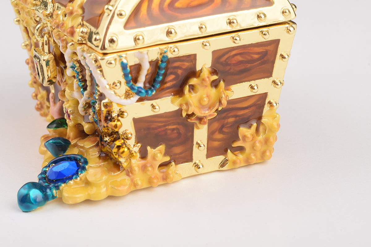 Treasure Box with Pearls Inside