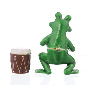 Frog Playing Drums