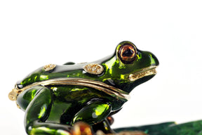 Keren Kopal Frog on a Leaf Bowl  78.00