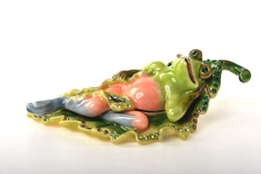 Keren Kopal Frog on a Leaf  49.50