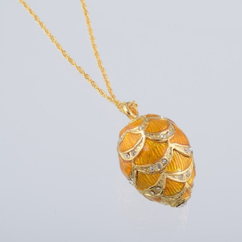 Keren Kopal Gold & Yellow Egg Pendant Necklace  39.00