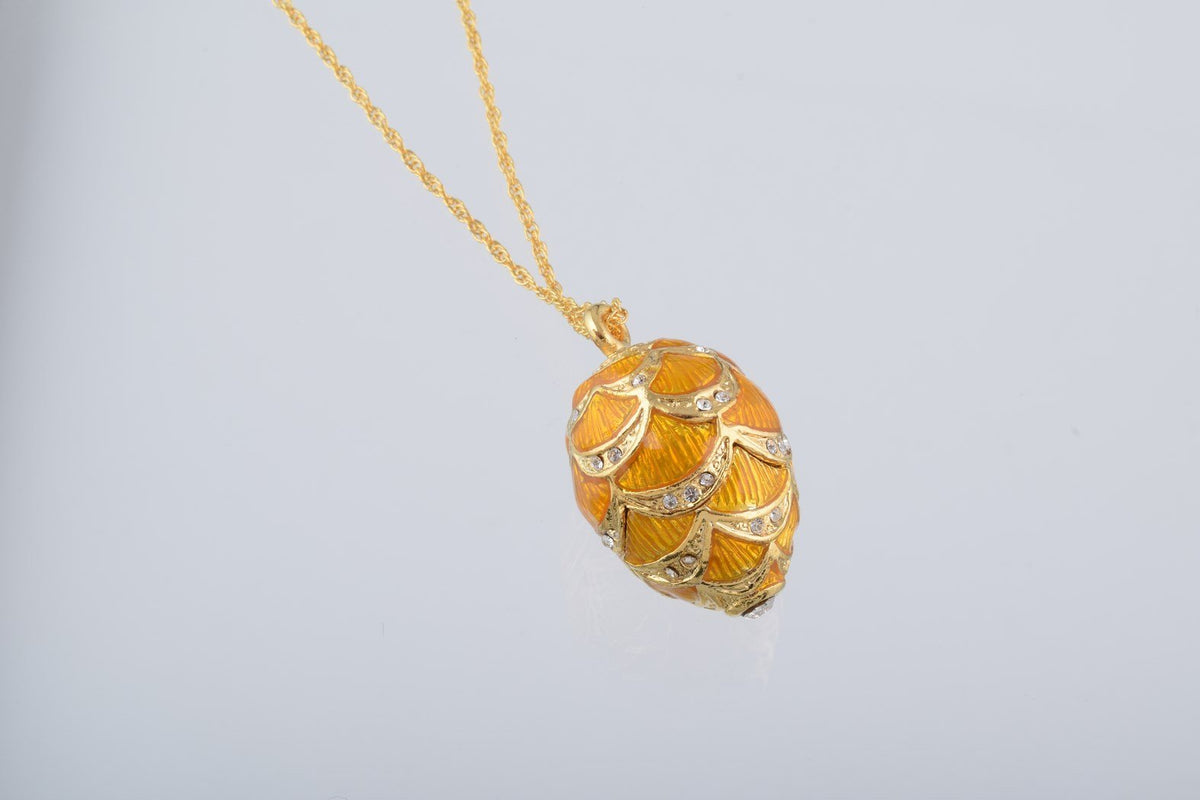 Keren Kopal Gold & Yellow Egg Pendant Necklace  39.00