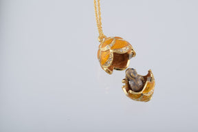 Keren Kopal Gold & Yellow Egg Pendant Necklace  39.00