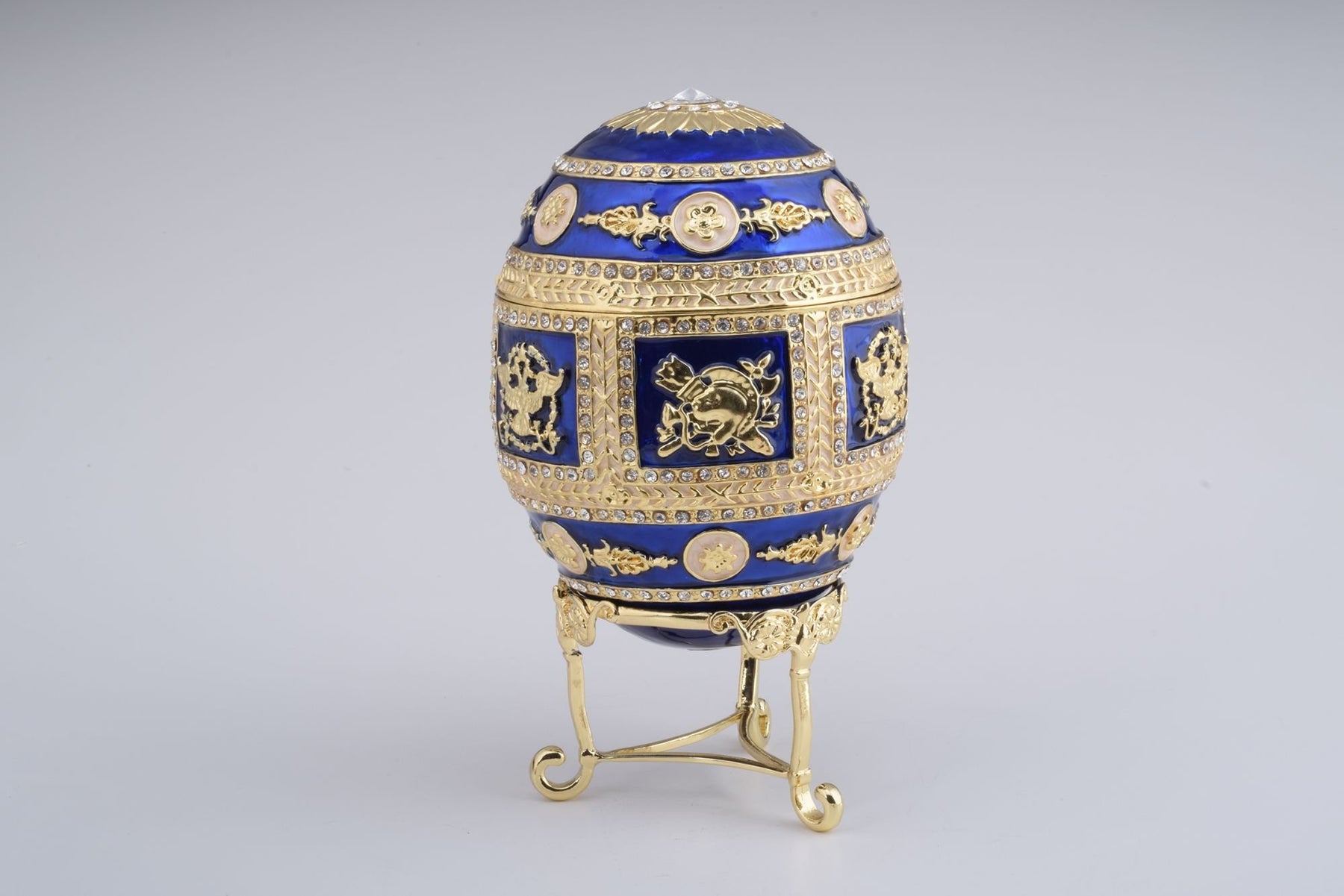 Keren Kopal Golden Blue Faberge Egg  174.00