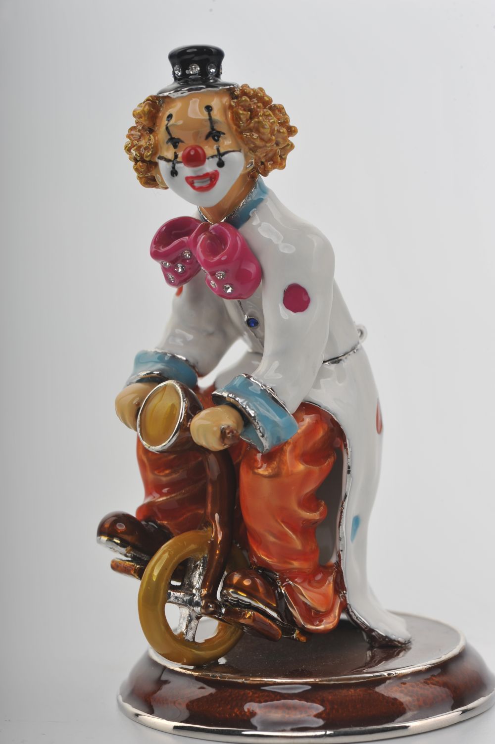 Keren Kopal Happy Circus Clown on Unicycle  89.00