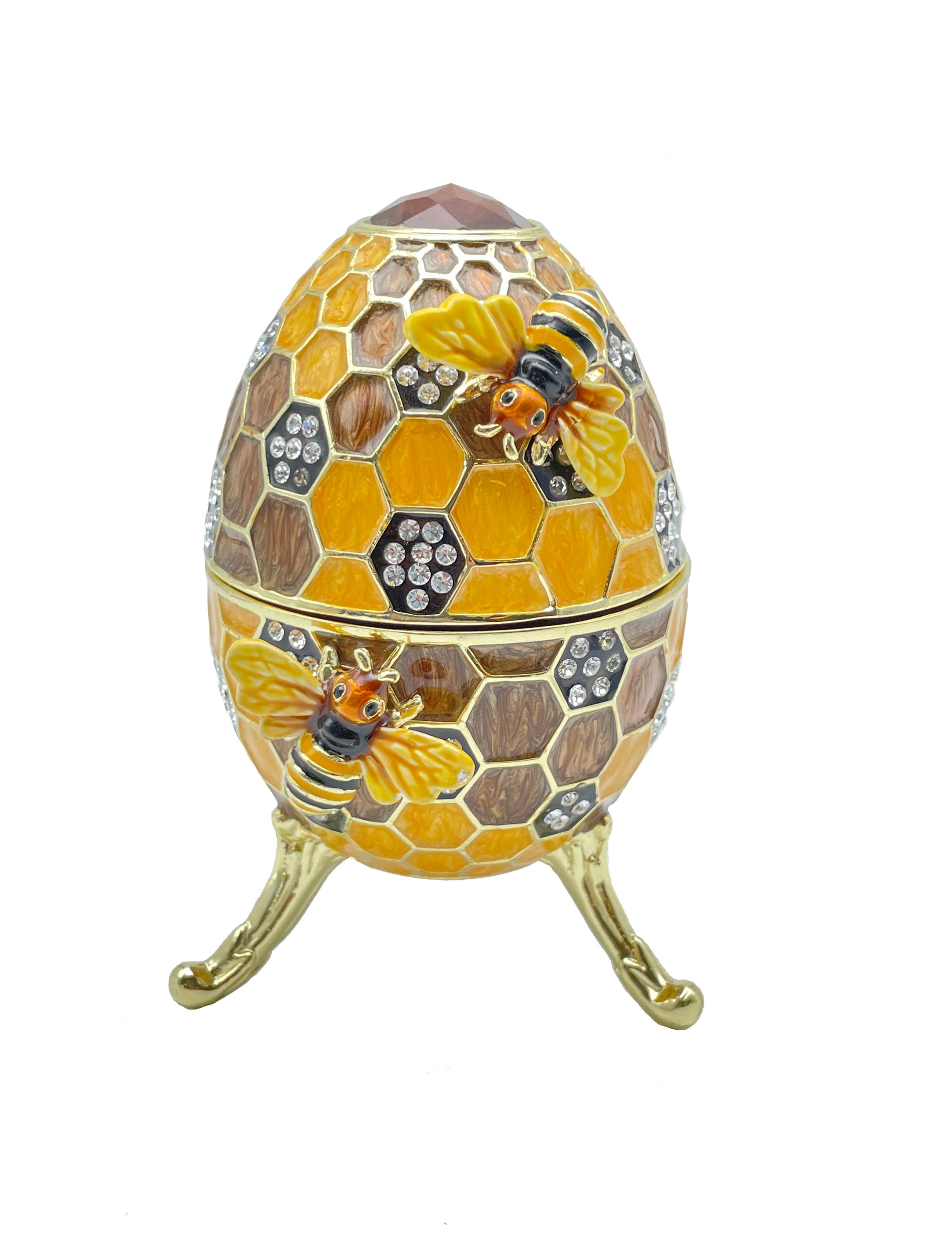 Beehive Egg with Bees