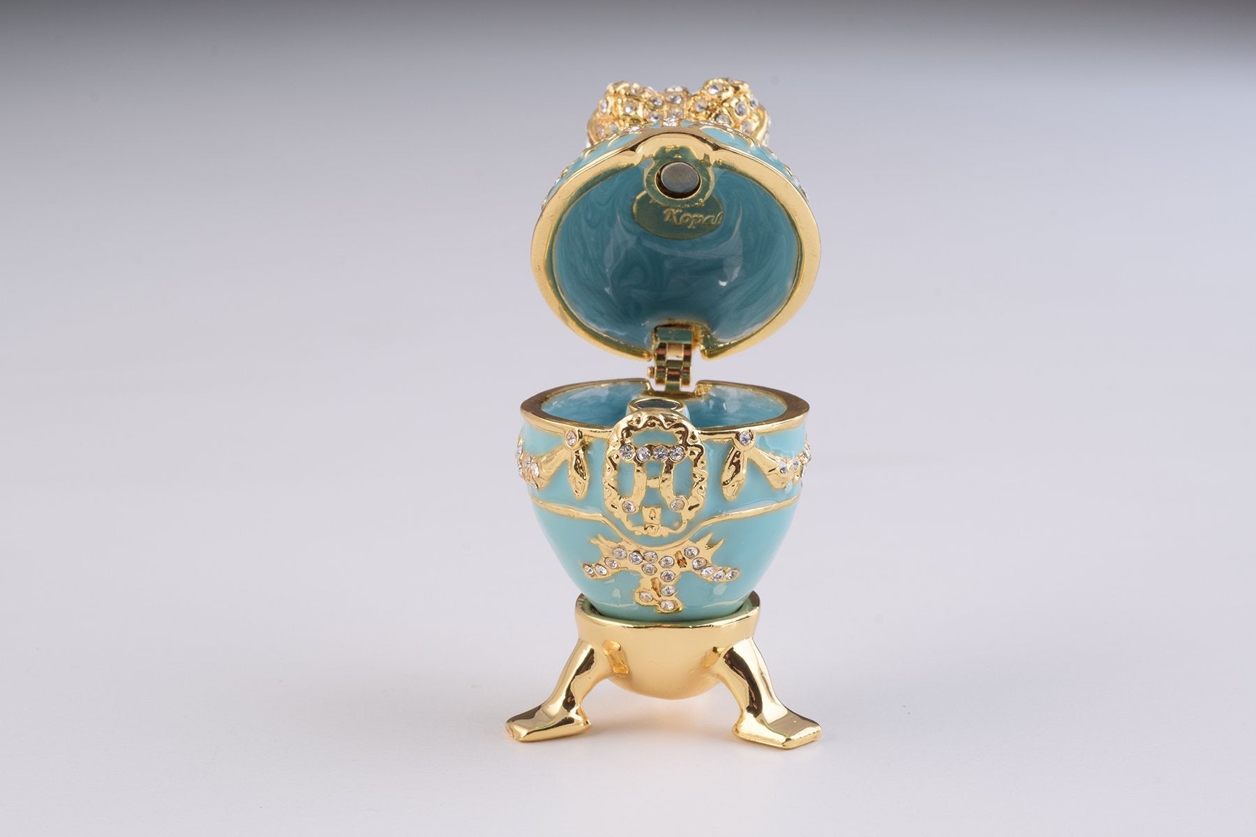 Keren Kopal Light Blue Faberge Egg  64.00