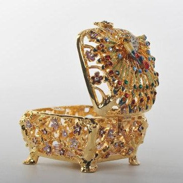 Keren Kopal Peacock Trinket Box  66.50