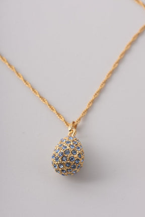 Keren Kopal Golden Blue Egg Pendant Necklace Pendant 39.00