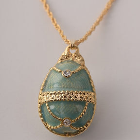 Keren Kopal Light Blue Egg Pendant Necklace Pendant 37.00