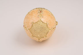 Pink Chicken in Egg Faberge Egg  Keren Kopal