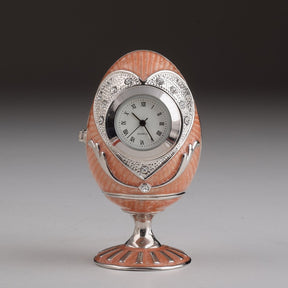 Keren Kopal Pink Faberge Egg with Clock  66.50