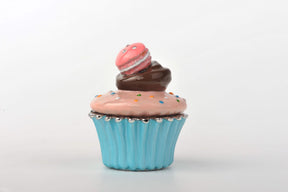 Keren Kopal Pink and Blue Macaroon Cupcake  44.75