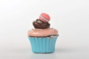 Keren Kopal Pink and Blue Macaroon Cupcake  44.75