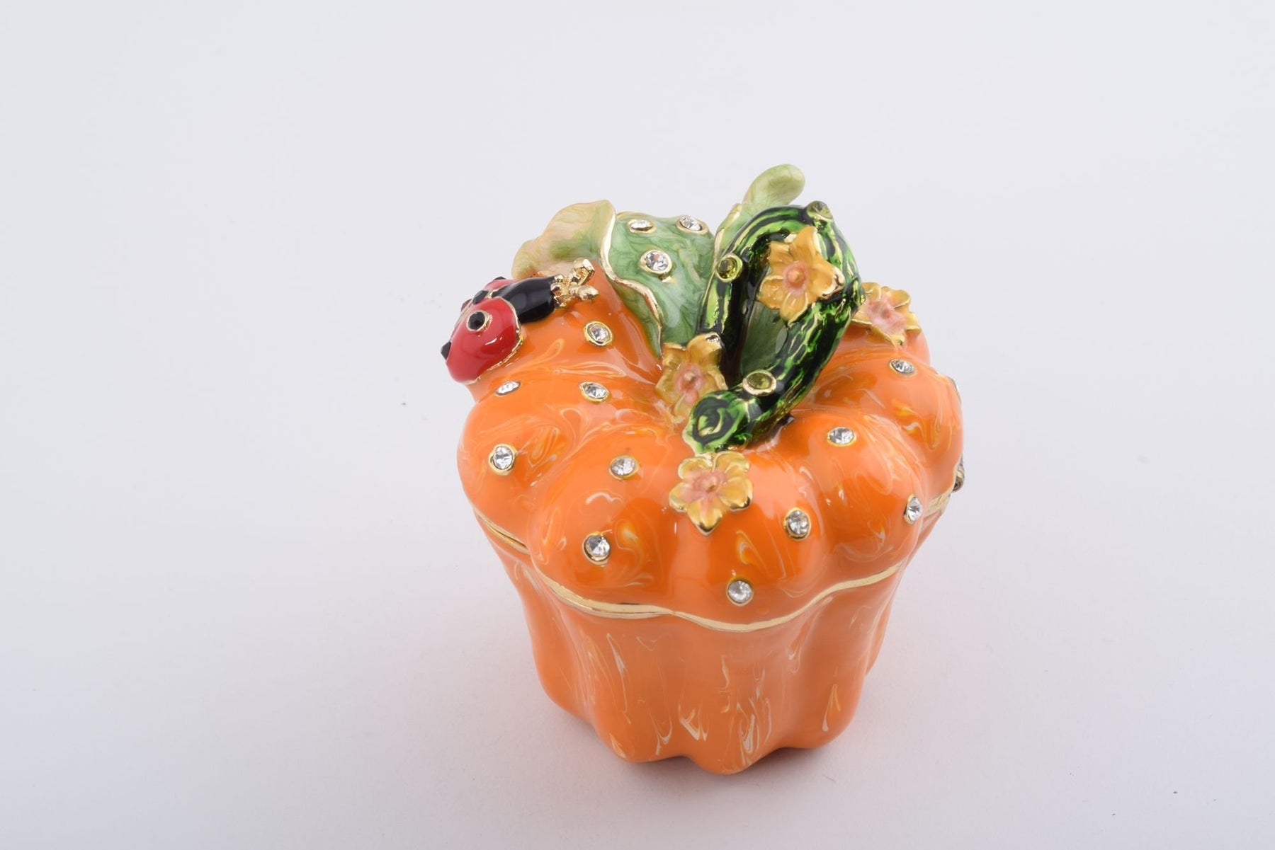 Keren Kopal Pumpkin with a Ladybug Box  64.00