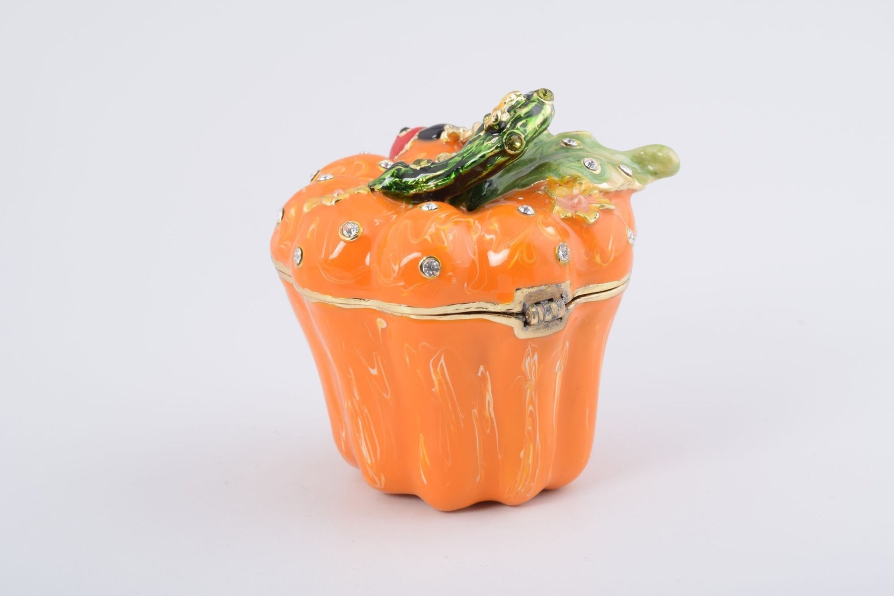 Keren Kopal Pumpkin with a Ladybug Box  64.00