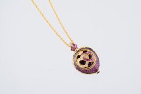 Keren Kopal Purple Love Egg Pendant Necklace  39.00