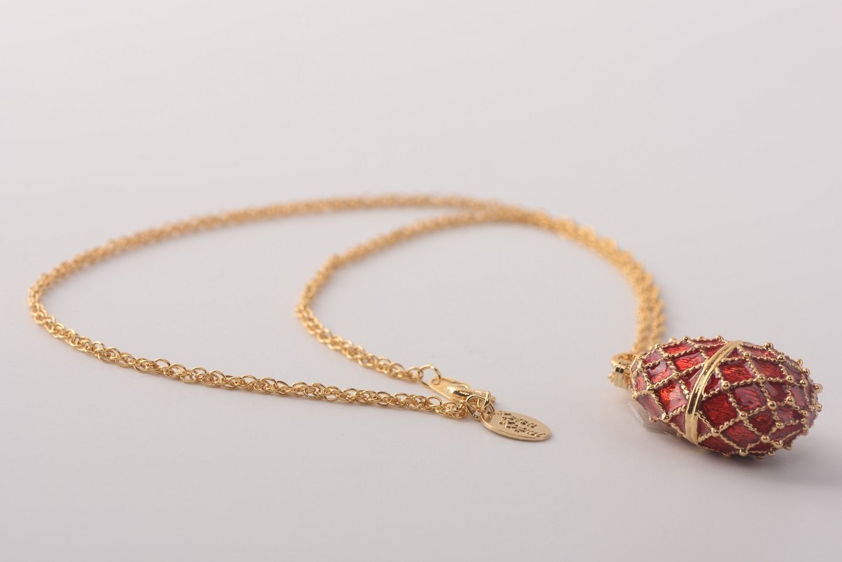 Keren Kopal Red Egg Pendant Necklace  39.00