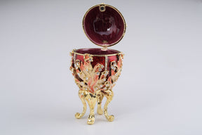 Keren Kopal Red Majestic Faberge Egg  151.50