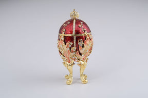 Keren Kopal Red Majestic Faberge Egg  151.50