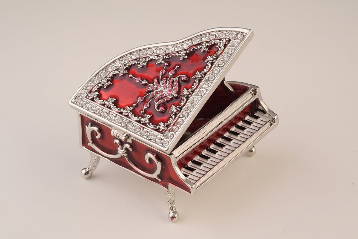 Keren Kopal Red Piano Trinket Box  81.50