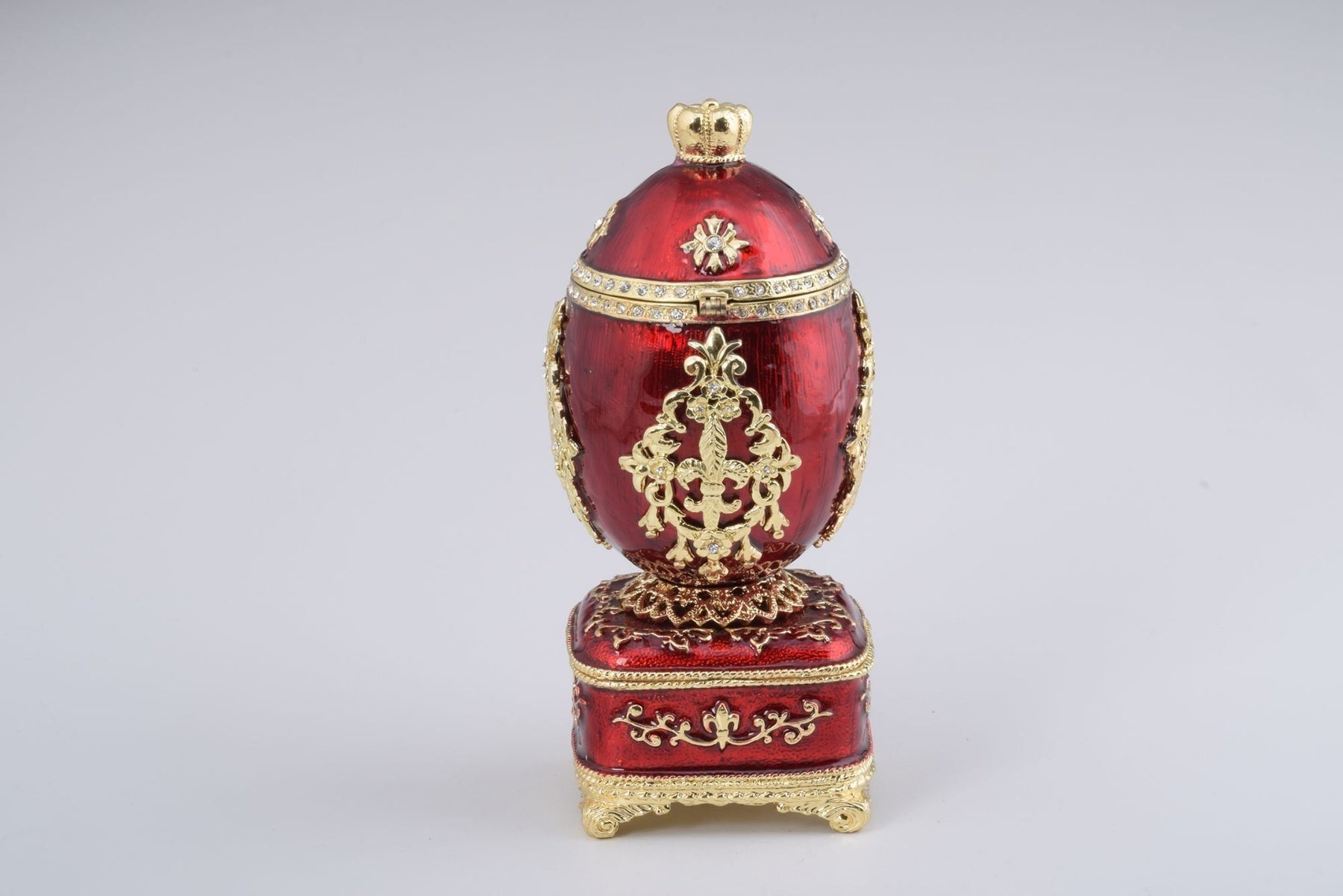 Red Royal Faberge Egg  Keren Kopal