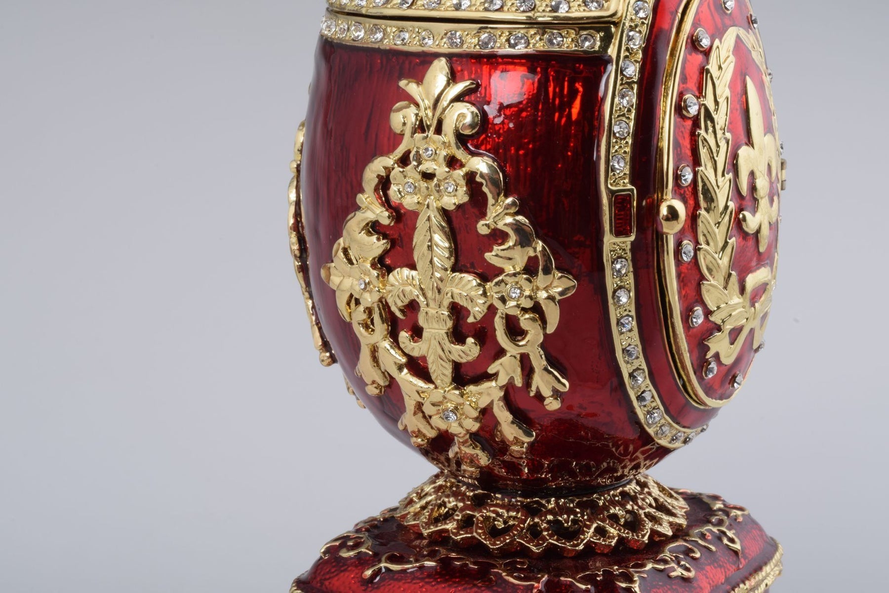 Red Royal Faberge Egg  Keren Kopal