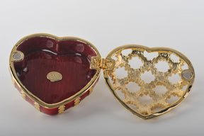 Shiny Heart Trinket Box  Keren Kopal