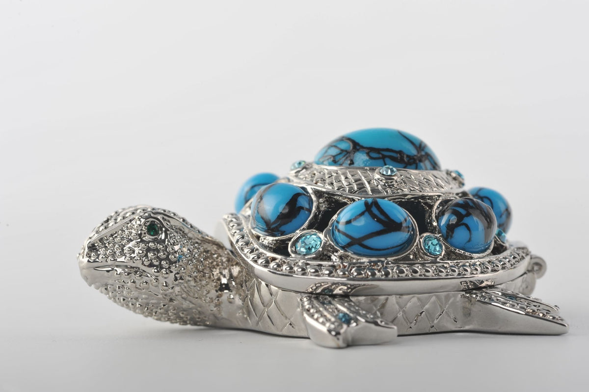 Keren Kopal Silver Blue Turtle  37.50