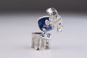 Keren Kopal Silver & Blue Elephant  41.50