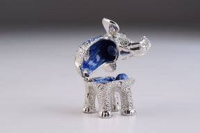 Keren Kopal Silver & Blue Elephant  41.50