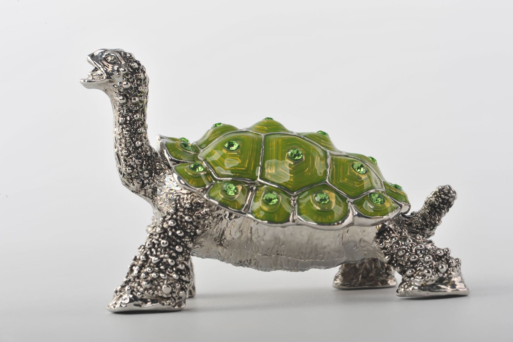 Silver & Green Turtle  Keren Kopal