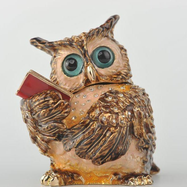 Keren Kopal Sophisticated Owl with a Book  87.75