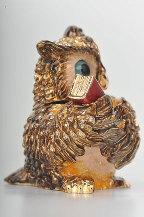 Sophisticated Owl with a Book  Keren Kopal