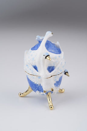 Keren Kopal Swans Faberge Egg  131.50