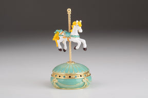 Keren Kopal Turquoise Wind up Music Carousel  86.50