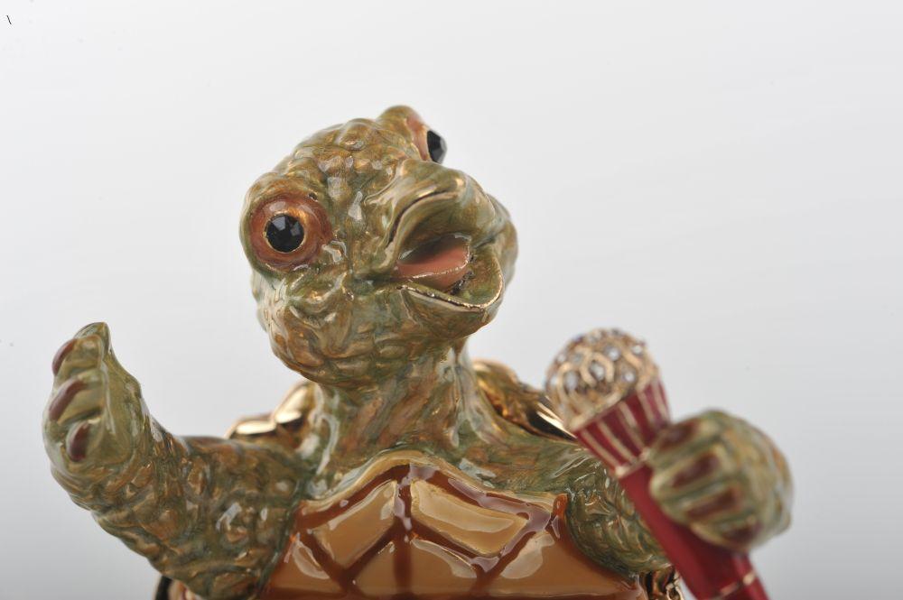 Keren Kopal Turtle Singing with a Microphone  78.75