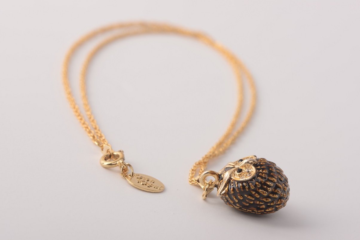 Keren Kopal Owl Charm Pendant Necklace jewelry 39.00