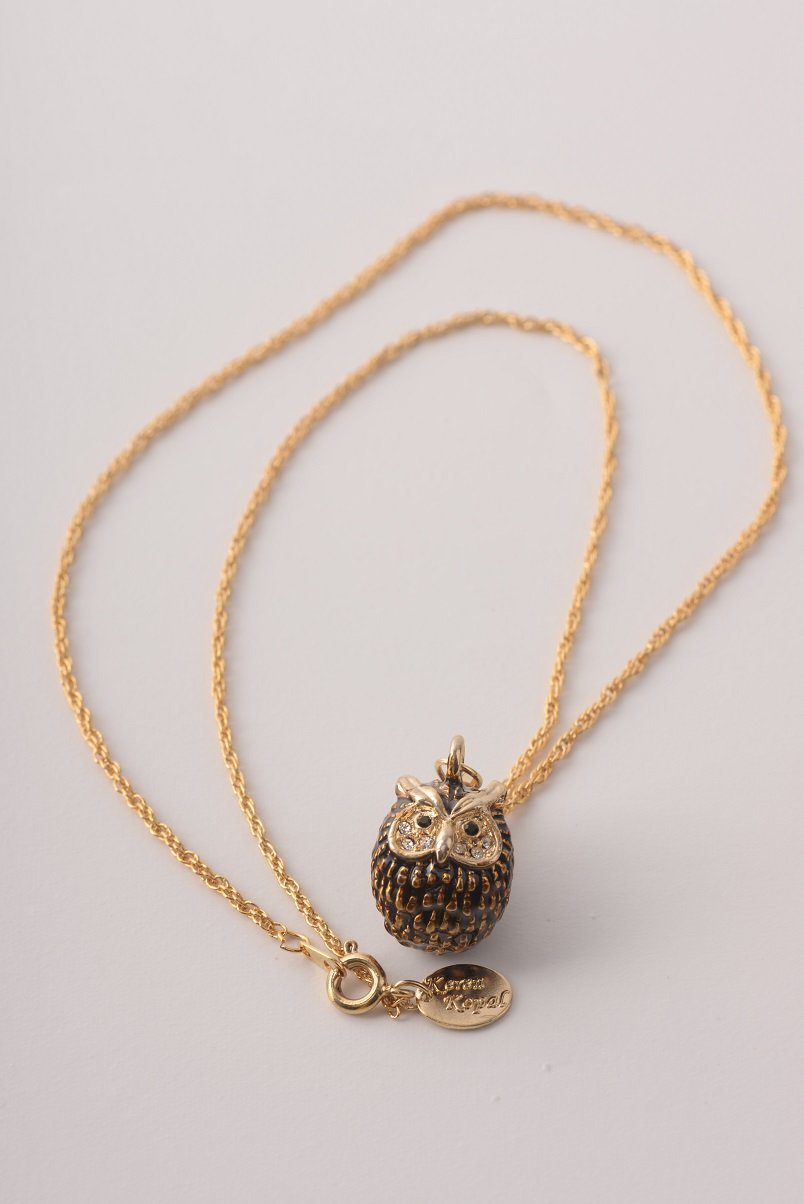 Keren Kopal Owl Charm Pendant Necklace jewelry 39.00