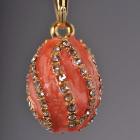 Keren Kopal Salmon Spiral Egg Pendant Necklace jewelry 37.00