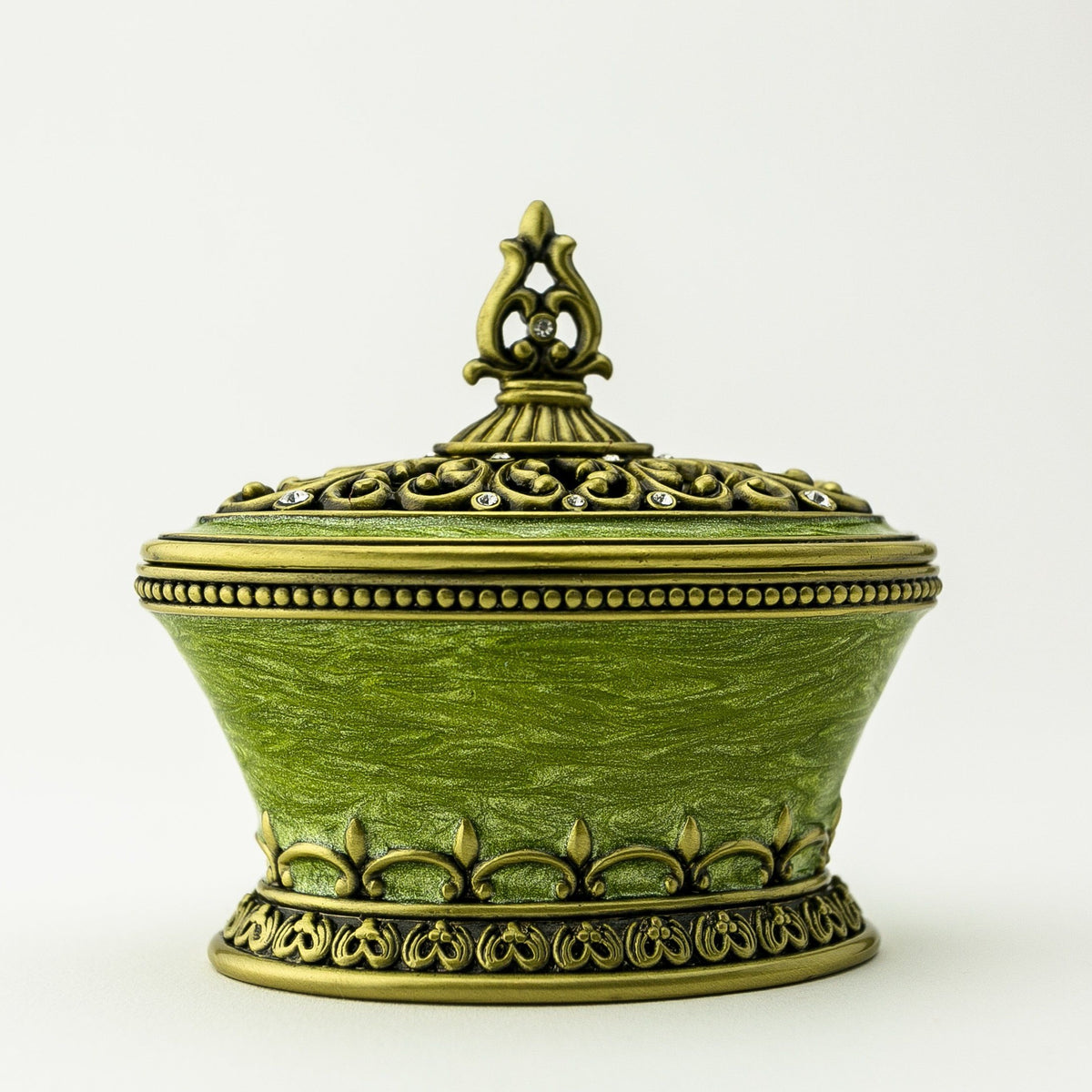 Beautiful Decorated Trinket Box trinket box Keren Kopal