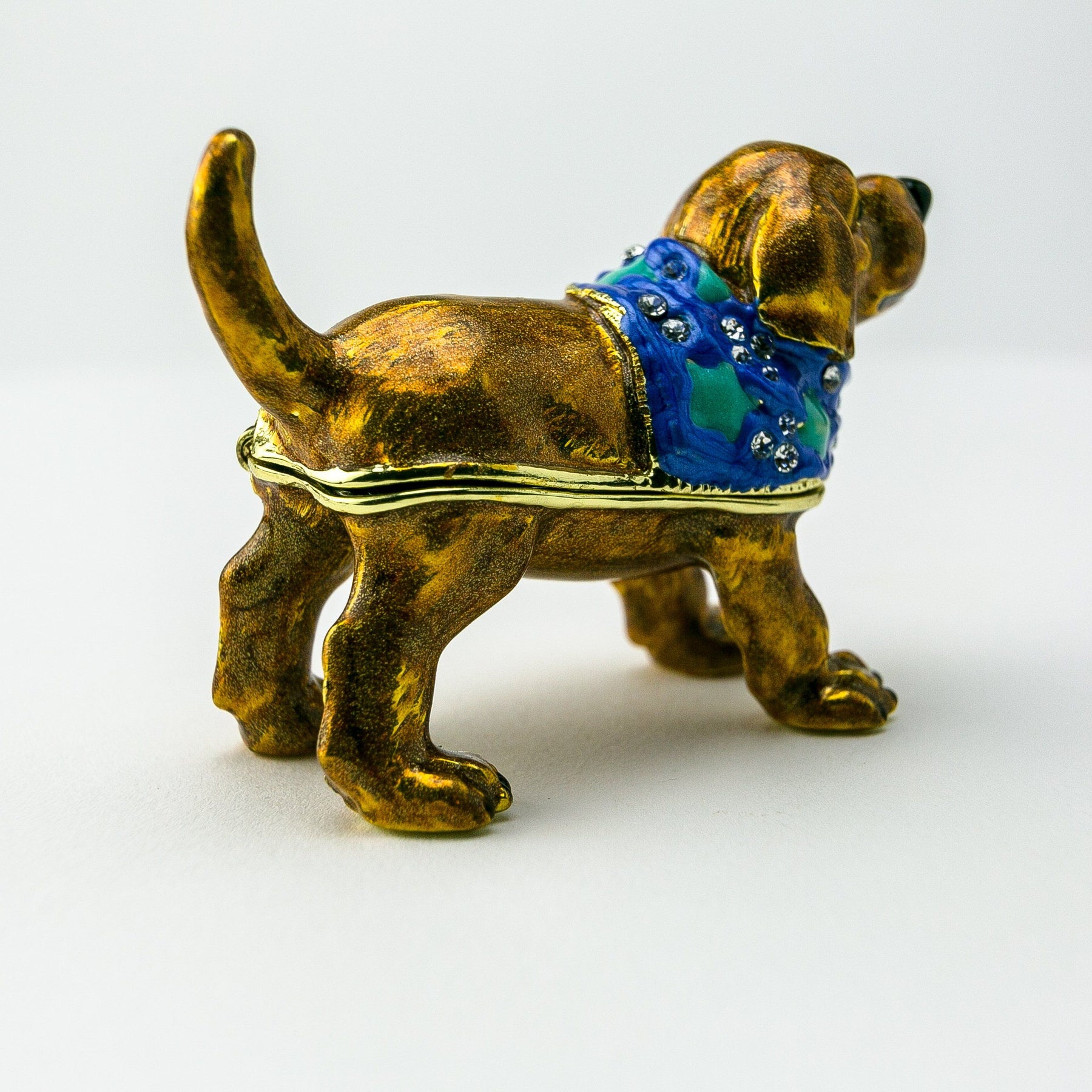 Brown Dog trinket box Keren Kopal