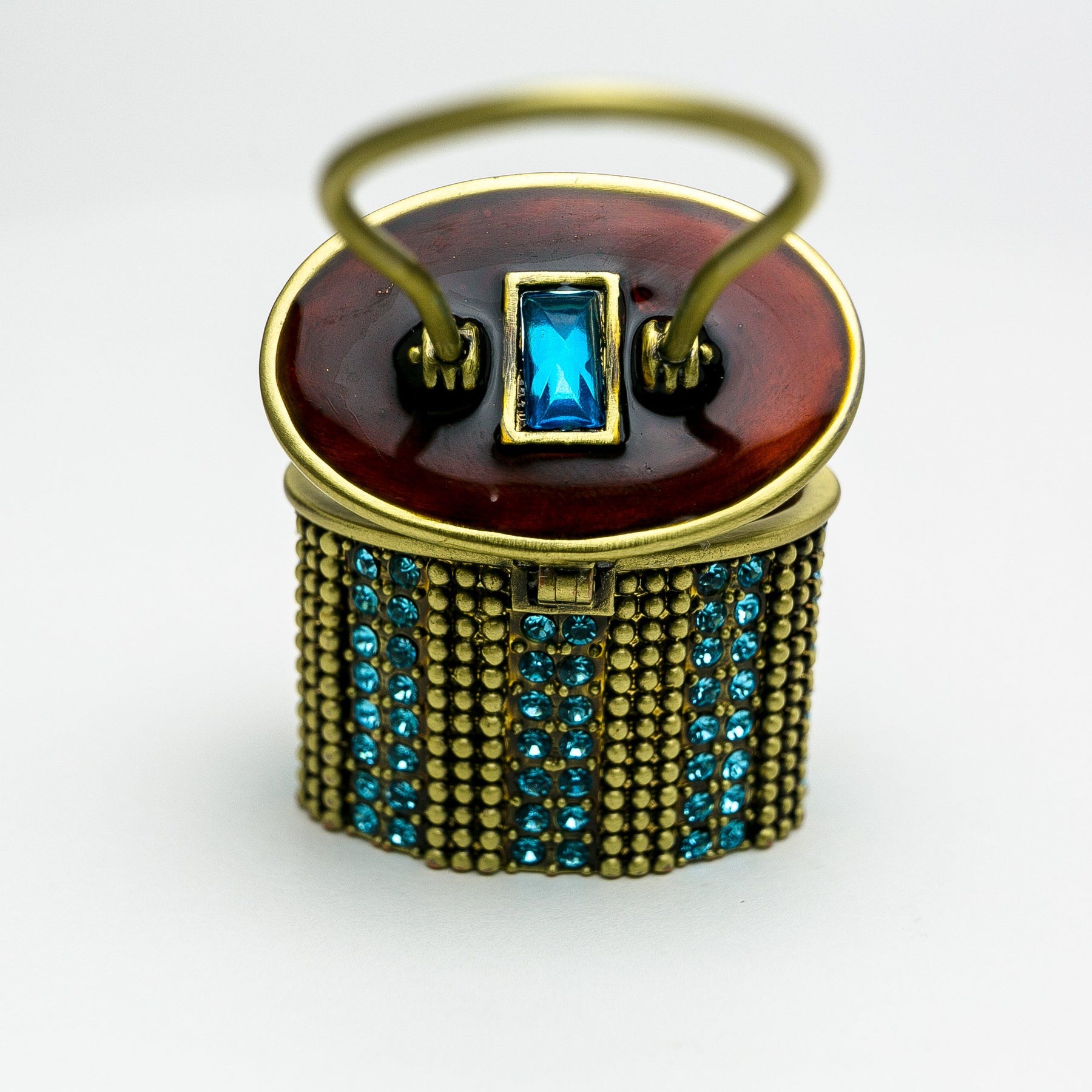 Decorated Handbag trinket box Keren Kopal