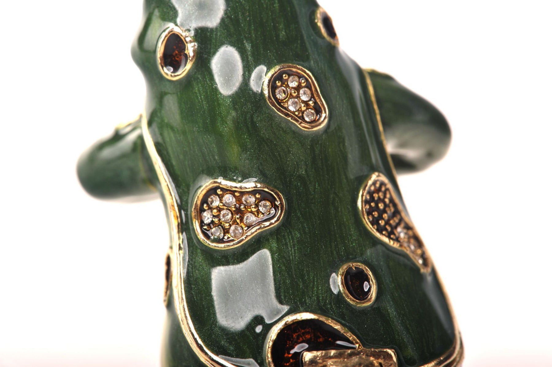 Keren Kopal Frog Playing the Saxophone trinket box 76.50