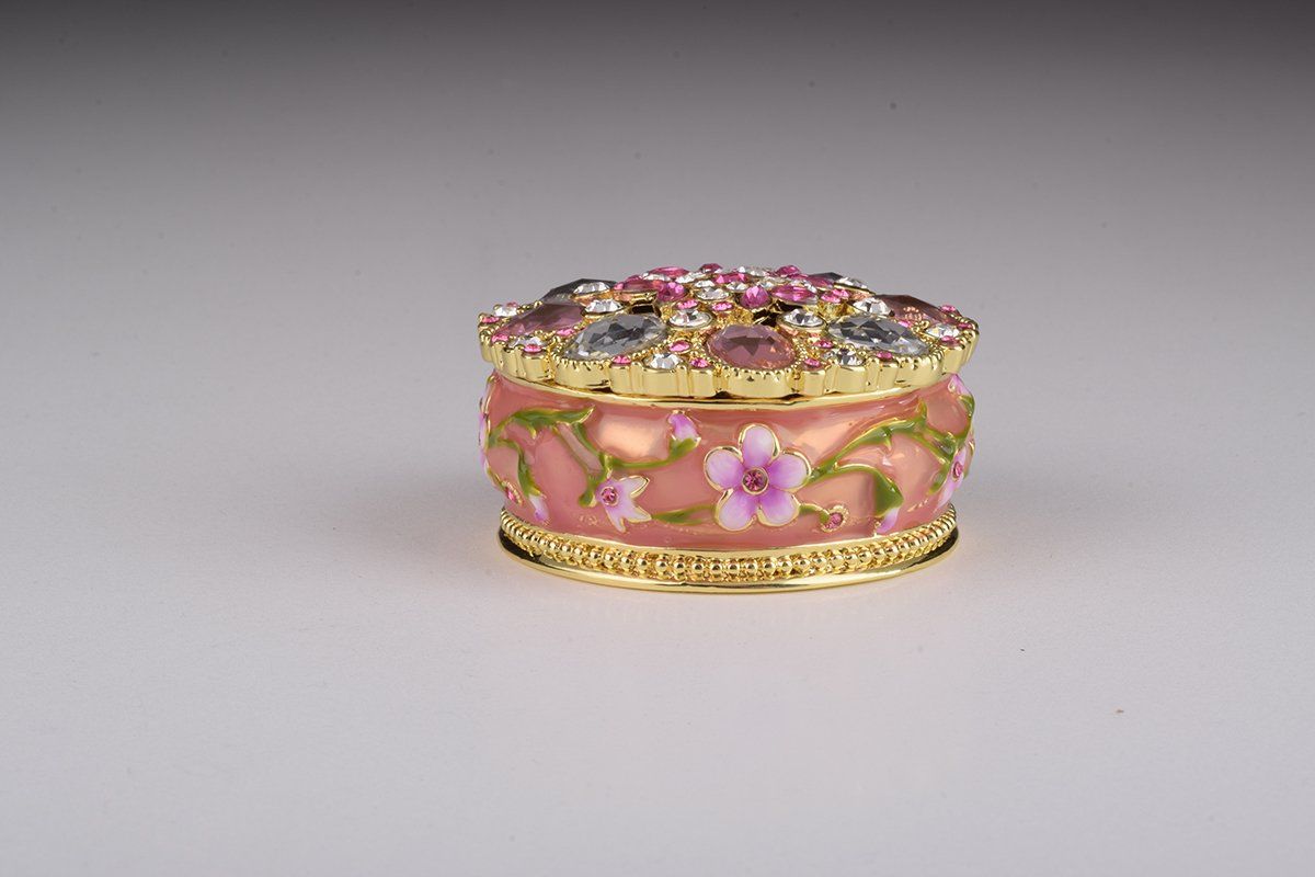 Pink Trinket Box trinket box Keren Kopal