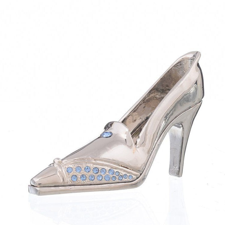 Silver Evening Shoe trinket box Keren Kopal